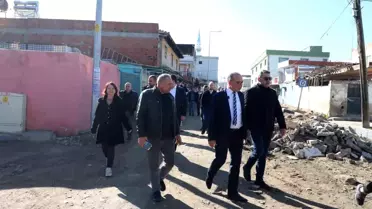 Turgutlu Belediye Başkanı Çetin Akın, yatırımları inceledi