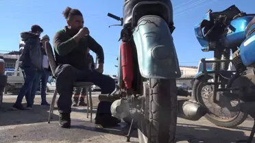 Sivas'ta Kardeşlerden Motosiklet Geri Dönüşümü