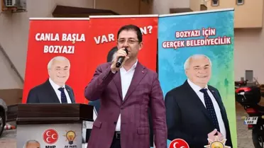Cumhur İttifakı'nın Mersin Büyükşehir Belediye Başkan adayı Serdar Soydan, Bozyazı ve Gülnar ilçelerini ziyaret etti