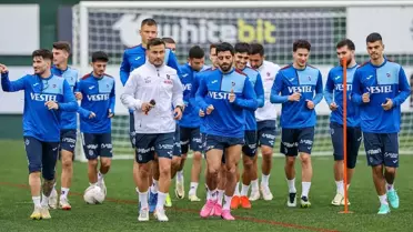 Trabzonspor, Siltaş Yapı Pendikspor maçı hazırlıklarına başladı