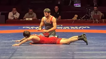 Murat Fırat, Avrupa Güreş Şampiyonası'nda bronz madalya kazandı