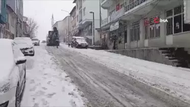 Tunceli'de kar yağışı etkili olmaya başladı