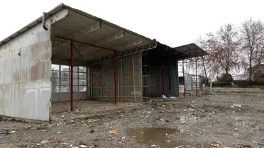 Malatya'da depremde hasar alan sanayi esnafı endişeli
