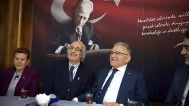 Kayseri Büyükşehir Belediye Başkanı Atatürkçü Düşünce Derneği'ni Ziyaret Etti