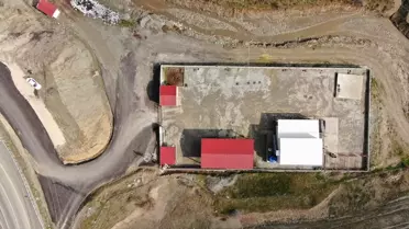 Diyarbakır Büyükşehir Belediyesi Kulp ilçesinde açık hayvan pazarı ve mezbaha inşa etti