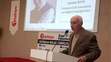 Eski Erzincan Senatörü ve Türkiye Gazetesi eski Erzurum temsilcisi Orhan Özen vefat etti