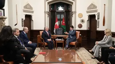Kanada Başbakanı Trudeau, Ürdün Kralı Abdullah ile görüştü