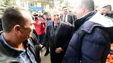 Mansur Yavaş, Haymana'da Seçim Koordinasyon Merkezi açılışını gerçekleştirdi