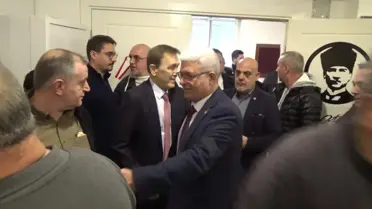 Edirne Belediye Başkanı Recep Gürkan, CHP Edirne Belediye Başkan Adayı Şükrü Ciravoğlu'nu destekledi
