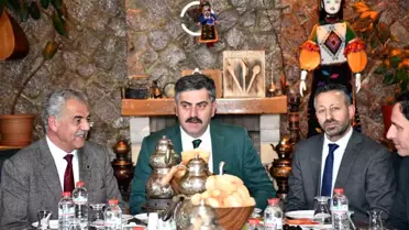 AK Parti Ardahan Belediye Başkan Adayı Yunus Baydar Basın Mensuplarıyla Buluştu