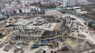 Ankara 19 Mayıs Stadyumu'nun Yapımı Devam Ediyor