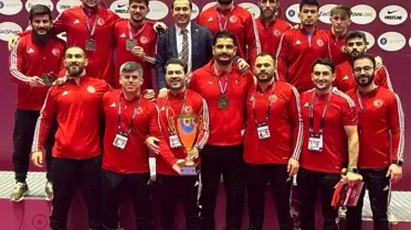 Türk Güreş Milli Takımları Avrupa Şampiyonası'nda başarılı