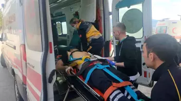 Karabük'te demir çelik fabrikasında işçi kolu merdaneye kaptırdı