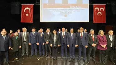 MHP Kırşehir İl Başkanlığı, yerel seçimler için adaylarını tanıttı