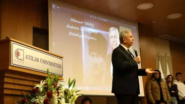 Mansur Yavaş, Atılım Üniversitesi'nde öğrencilerle buluştu
