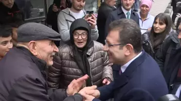İBB Başkanı Ekrem İmamoğlu, Esenler'de vatandaşlarla buluştu
