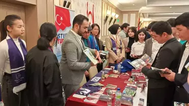 Taşkent'te İpek Yolu Türk Üniversiteleri Fuarı düzenlendi