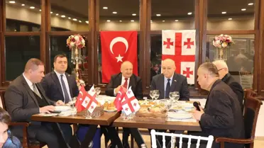 Gürcistan'ın Trabzon Başkonsolosu Ünye'de tanışma yemeğine katıldı