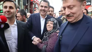 Murat Kurum, Bahçelievler'de esnaf ziyaretinde bulundu