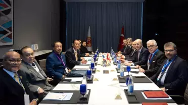 TBMM Başkanı Numan Kurtulmuş, Tayland Temsilciler Meclisi Başkanı Wan Muhamad Noor Matha ile bir araya geldi