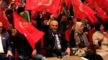 AK Parti Bilecik Belediye Başkan Adayı Mustafa Yaman Filistin'e Selam Direnişe Bin Selam Programına Katıldı
