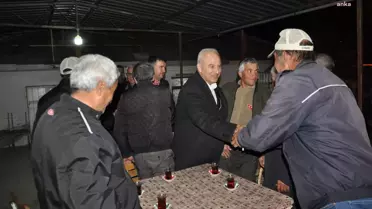 Çine Belediye Başkanı Mehmet Kıvrak, Doğanyurt ve Esentepe Mahallelerinde Vatandaşlarla Buluştu