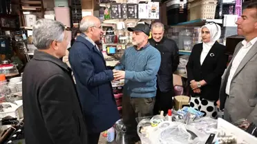 AK Parti Malatya Büyükşehir Belediye Başkan Adayı Sami Er Arapgir'de Halkla Buluştu