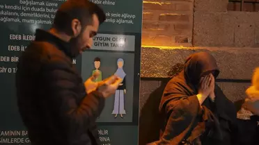 Ankara'da Berat Kandili dolayısıyla Hacı Bayram-ı Veli Camisi'nde program gerçekleştirildi