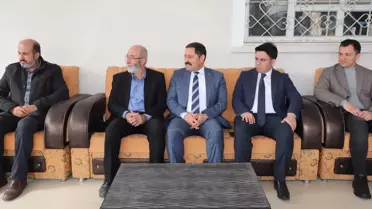 Hatay Valisi Mustafa Masatlı, Samandağ ilçesinde Alevi kanaat önderleriyle bir araya geldi