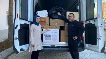 Niğde'deki Gönüllü Öğrencilerden Hatay'daki Okula Yardım Kampanyası