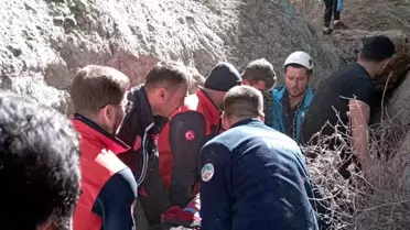Kayseri'de Kanyonda Yaralanan Şahıs Kurtarıldı