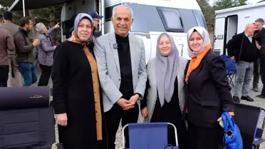 AK Parti Bilecik Belediye Başkan Adayı Mustafa Yaman, doğaseverlerle buluştu