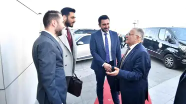 Kayseri Büyükşehir Belediye Başkanı Baro Başkanı'na Nezaket Ziyaretinde Bulundu
