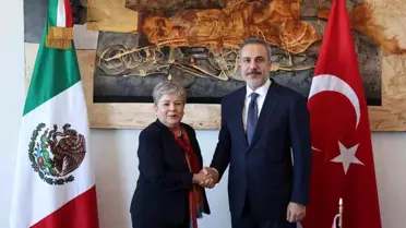 Dışişleri Bakanı Fidan, Meksika'da mevkidaşı ile görüştü