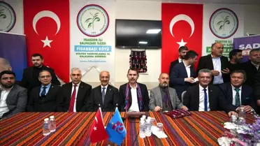 Murat Kurum: Biz hep çalışan ve üreten taraftayız