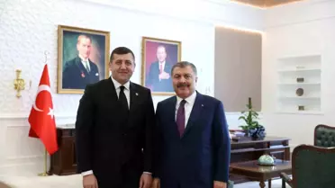 MHP Kayseri Milletvekili Baki Ersoy, Sağlık Bakanı'na ilçelerin taleplerini iletti