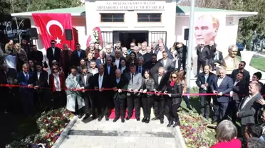 Büyükçekmece Belediyesi tarafından yapılan Mimaroba mahalle muhtarlığı açıldı