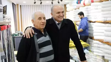 Faruk Özlü, Düzce'deki esnafları gezerek projelerini anlattı