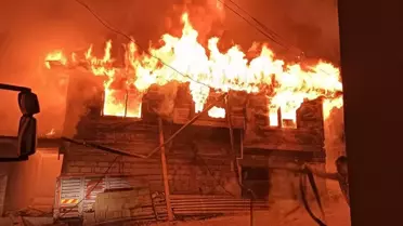 Karabük'ün Yenice ilçesinde ahşap evde çıkan yangın söndürüldü