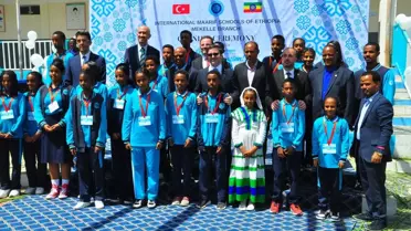 Türkiye Maarif Vakfı, Etiyopya'nın Tigray bölgesindeki okulun resmi açılışını gerçekleştirdi