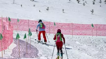 Dağ Kayağı Türkiye Şampiyonası Rize'de düzenlendi