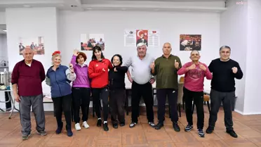 Mersin Büyükşehir Belediyesi'nin Mezitli Emekli Evi'nde Emekliler İçin Spor Etkinlikleri Düzenleniyor
