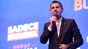 Murat Kurum, Beşiktaş'ta Üreten İstanbul Büyüten Türkiye programında konuştu