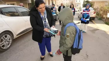 Kocaeli Valiliği, Körfez ilçesinde 20 aileyi ziyaret etti