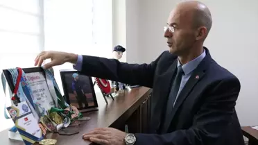 Erzurum Emniyet Müdür Yardımcısı Umut Ceylan, spor dolu yaşamıyla örnek oluyor