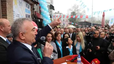 İYİ Parti Kdz. Ereğli Belediye Başkan Adayı Murat Sesli'nin Seçim Bürosu Açılışı Yoğun Katılımla Gerçekleşti