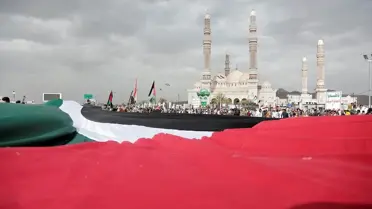 Yemen'de Filistin'e Destek Gösterileri Düzenlendi