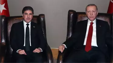 Neçirvan Barzani ile görüşen Erdoğan'dan bölge ülkelerini kalkındıracak projeye tam destek