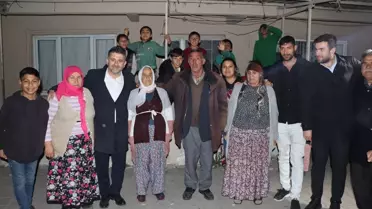 Cumhur İttifakı'nın Söğütlü Belediye Başkan adayı Selçuk Kurt, Roman vatandaşlarla bir araya geldi