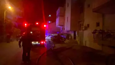 Antalya'da çıkan yangında mahsur kalan 3 çocuk kurtarıldı